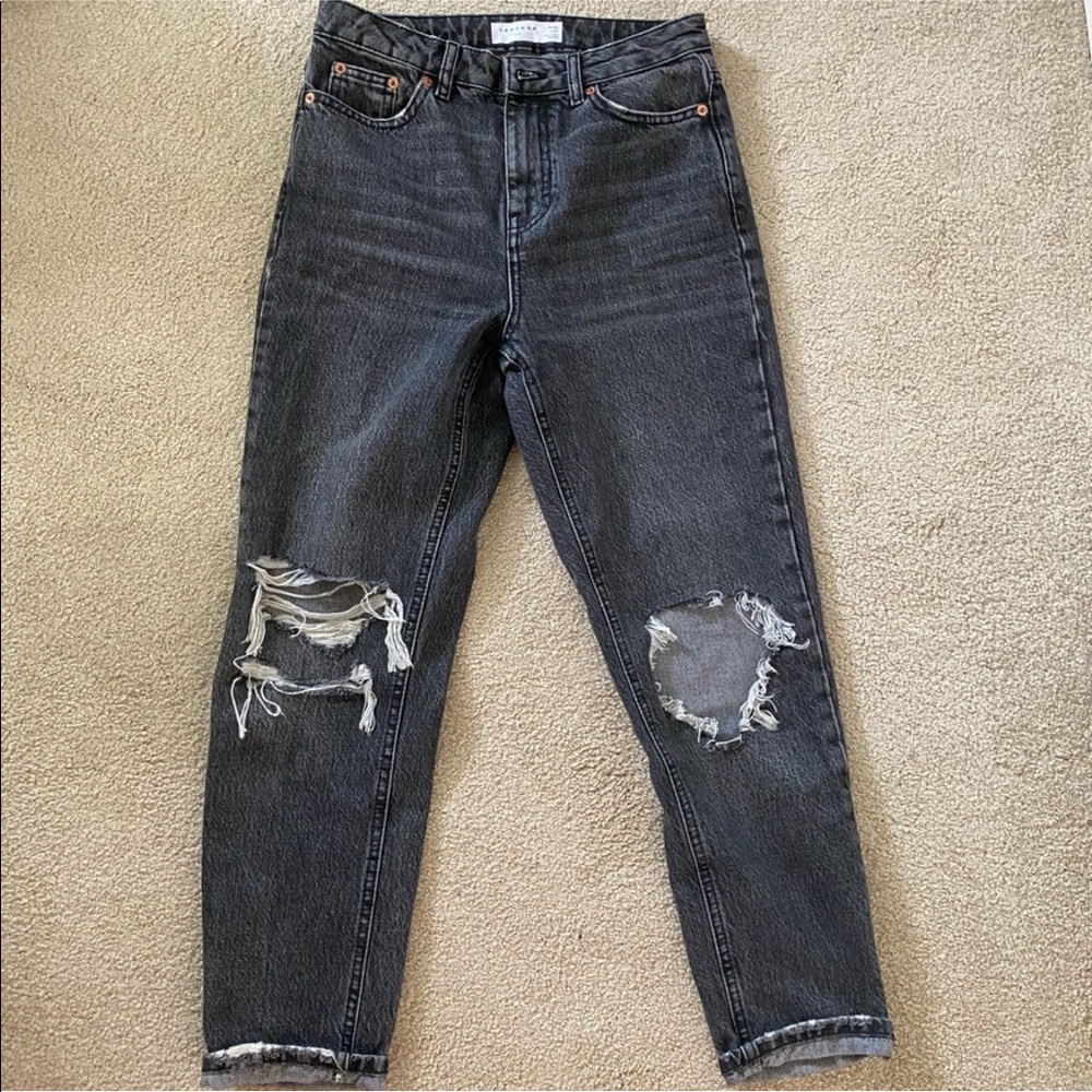 Topshop mom jeans